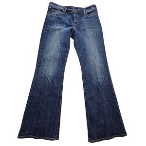 Levis Demi Curve Classic Boot Cut Jeans Womens 12/31 Dark Wash Denim Pants